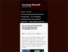 Tablet Screenshot of gurdeepshergill.com